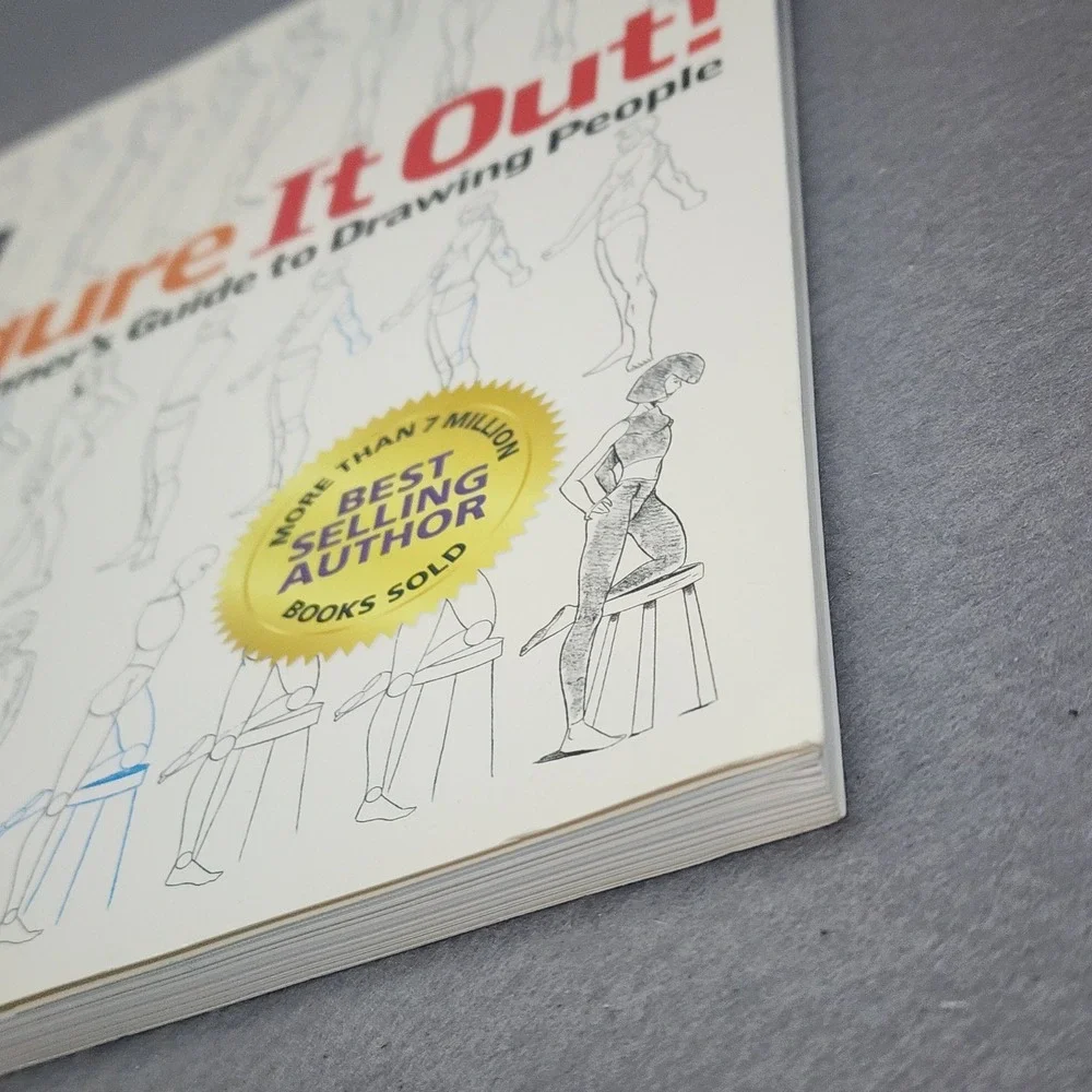 Chris Hart Figure It‎ Out Drawing People Guide Art Instruction Paperback OS